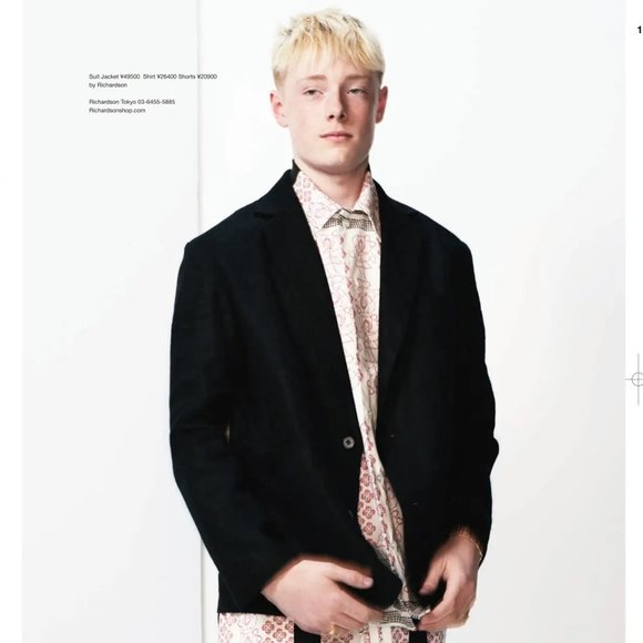 BLACK RICHARDSON UTILITY SUIT JACKET - Picture 4 of 5